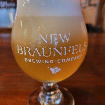 New Braunfels Brewing Co - Cream Ale - my new favorite - Breweries Near Me - New Braunfels, Texas