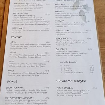 Café Freda - Frühstück (Januar 2024) - Cafes Near Me - Hamburg, HH