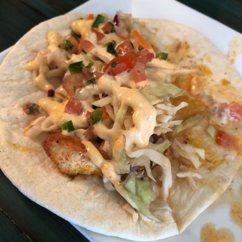 Loungin' Lizard - Mahi-mahi taco - Cocktail Bars Near Me - Cortez, Colorado