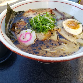 Muteki Ramen - My personal favorite Black Tonkotsu ramen - Ramen Near Me - Hoboken, New Jersey