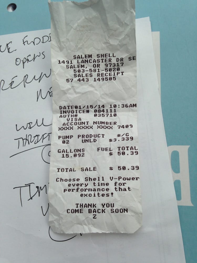 SALEM SHELL Updated August 2024 1491 Lancaster Dr SE, Salem, Oregon