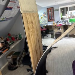 The Ski Shop - Example of ski damage that won't be covered under the insurance policy.