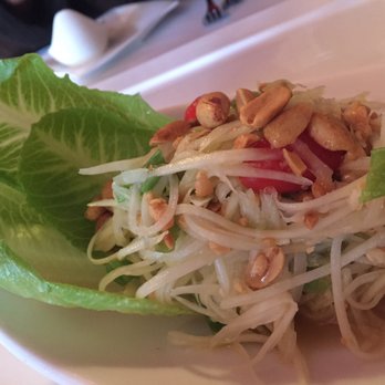Mint Leaf Cuisine - Papaya salad - Asian Fusion Near Me - Saratoga, California Mint Leaf Cuisine - Papaya salad - Asian Fusion Near Me - Saratoga, California