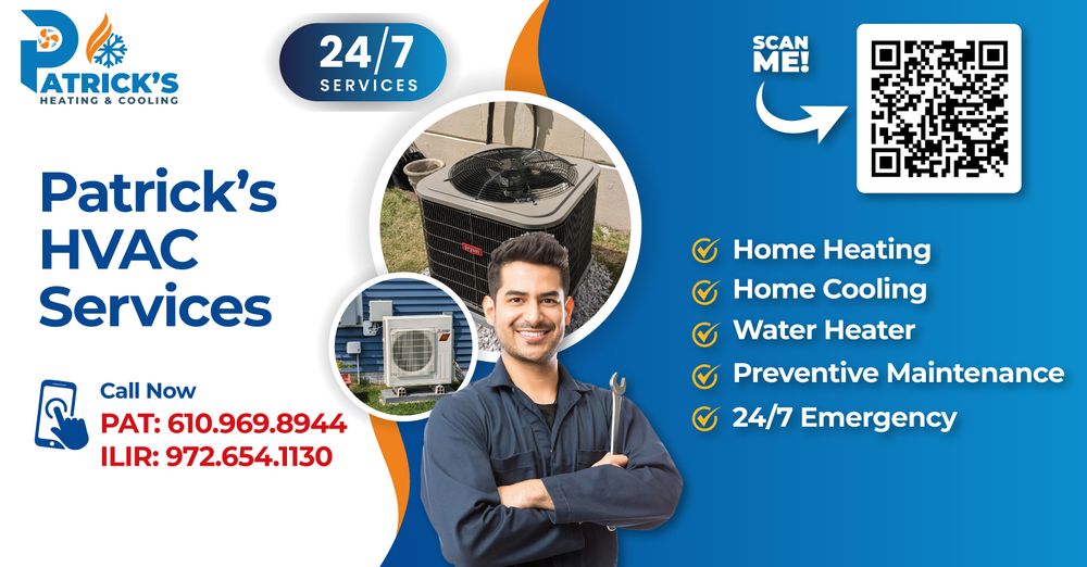PATRICK’S HVAC SERVICES Updated June 2024 Request a Quote 302