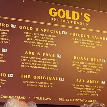 Golds Deli - Menu - Delis Near Me - Columbia, Tennessee Golds Deli - Menu - Delis Near Me - Columbia, Tennessee