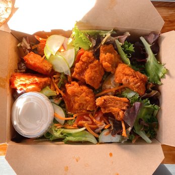 Refocused Vegan - Buffalo Chicken Salad - Vegan Near Me - Baltimore, Maryland Refocused Vegan - Buffalo Chicken Salad - Vegan Near Me - Baltimore, Maryland