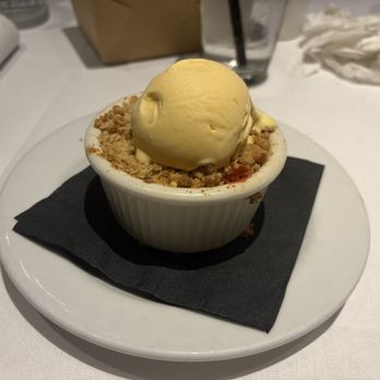 Tin Roof Bistro - Mango-Cherry Crisp - New American Near Me - Manhattan Beach, California Tin Roof Bistro - Mango-Cherry Crisp - New American Near Me - Manhattan Beach, California