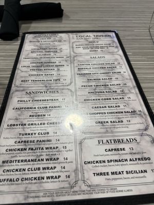 Menu photo 1 The Local Tavern Bar and Grill Canton, MI Menu photo 1 The Local Tavern Bar and Grill Canton, MI