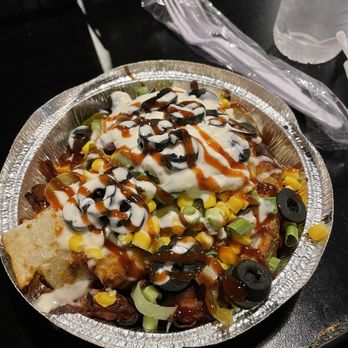 Bk8d & Loaded - Build your own Baked Potato - BBQ Chicken! - Comfort Food Near Me - Penn Yan, New York Bk8d & Loaded - Build your own Baked Potato - BBQ Chicken! - Comfort Food Near Me - Penn Yan, New York
