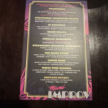 Miami Improv Comedy Club and Dinner Theater - Comedy Clubs Near Me - Doral, Florida