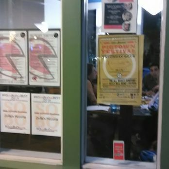 Zella's Pizzeria - On the Outside looking in - Pizza Near Me - Baltimore, Maryland