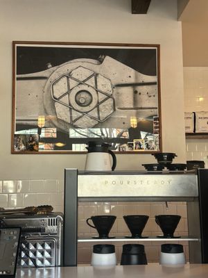 Blue Copper Coffee Room by null