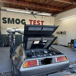 Smog Test Only Centers - 1981 DeLorean DMC-12