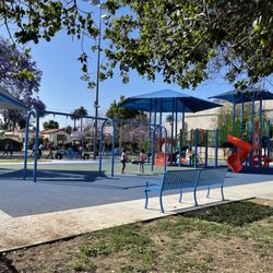 New playground equipment May 2021.