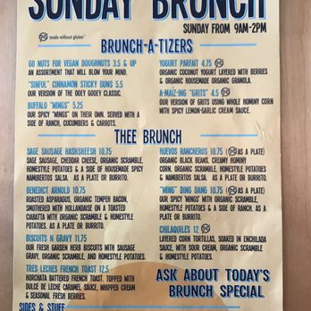 Nami - Sunday brunch menu - Coffee & Tea Near Me - Phoenix, Arizona