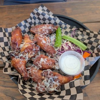 OB Brewery - Garlic parmesan wings - Breweries Near Me - San Diego, California OB Brewery - Garlic parmesan wings - Breweries Near Me - San Diego, California