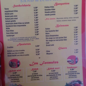 Au Bon Choix - Le menu - Kebab Near Me - Bourg-Argental, 42 Au Bon Choix - Le menu - Kebab Near Me - Bourg-Argental, 42