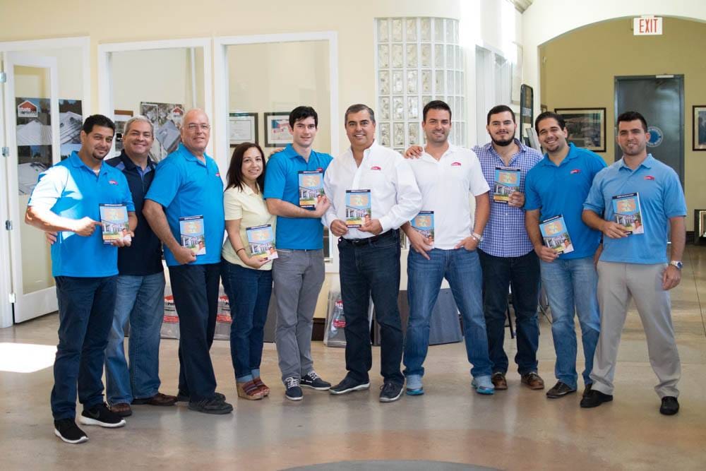 Slide of Istueta Roofing