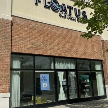 Floatus Salt Float Center - Front of place we were there - Float Spa Near Me - Laurel, Maryland
