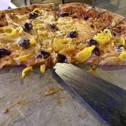DIY pizza. Lots of sauce, cheese, and toppings to choose from. DIY pizza. Lots of sauce, cheese, and toppings to choose from.