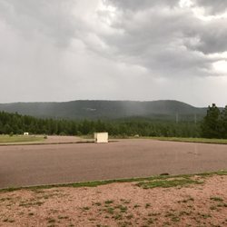 Sharp Creek Campground - Parking area for one of the campsites.
