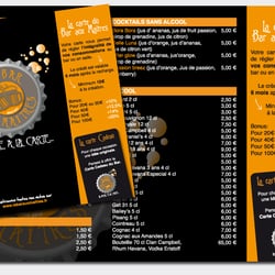 Le Bar aux Maîtres - Carte