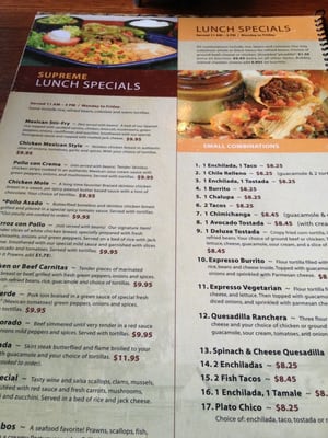Menu photo 7 Las Margaritas Auburn, WA