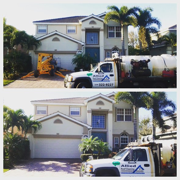 Slide of Allied Roof Cleaning