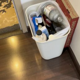 Trash in my 1st room they put my family in!