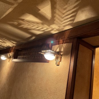 Frederick C Robie House - Main entry lighting - Landmarks & Historical Buildings Near Me - Chicago, Illinois