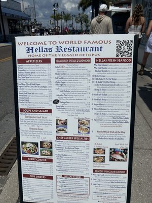 Menu photo 2 Hellas Restaurant Tarpon Springs, FL Menu photo 2 Hellas Restaurant Tarpon Springs, FL