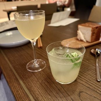 Yeobo Darling - Soju cocktails. Jasmine Sour, lemon verbena, infused jasmine. Yuzu Smash, mint, jasmine tea. - Taiwanese Near Me - Menlo Park, California Yeobo Darling - Soju cocktails. Jasmine Sour, lemon verbena, infused jasmine. Yuzu Smash, mint, jasmine tea. - Taiwanese Near Me - Menlo Park, California