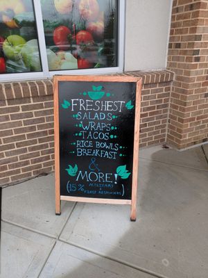 Menu photo 2 Freshest Salad Bar Atlanta, GA Menu photo 2 Freshest Salad Bar Atlanta, GA