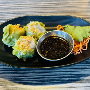 Absolute Noodle and Sushi Bar - wasabi pork dumplings - Asian Fusion Near Me - Washington, DC, District of Columbia
