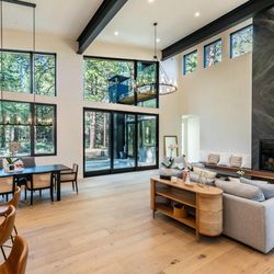 Tenrik Builders - These beautiful windows are some of the largest residential windows available. We absolutely love how this space came together.