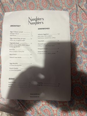 Naughter's by null
