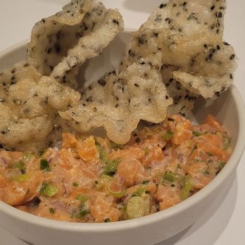 Gemma Fish + Oyster - Salmon tartare - Seafood Near Me - Jacksonville, Florida Gemma Fish + Oyster - Salmon tartare - Seafood Near Me - Jacksonville, Florida