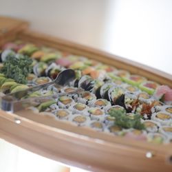 Falco's Catering - Fresh sushi boat