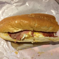 Birley's Sandwiches - Bacon & egg for breakfast