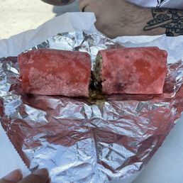 Their basic Lunch Burrito