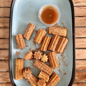 Pacific Coast Tacos - Churros with caramel sauce! - Tacos Near Me - Houston, Texas Pacific Coast Tacos - Churros with caramel sauce! - Tacos Near Me - Houston, Texas