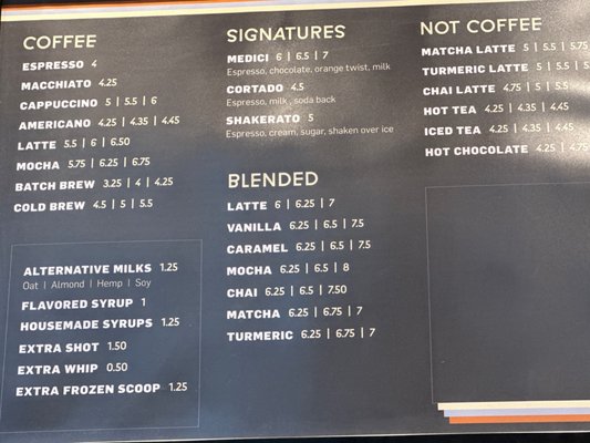 Menu photo 1 Caffe Ladro - Downtown Pine Seattle, WA Menu photo 1 Caffe Ladro - Downtown Pine Seattle, WA