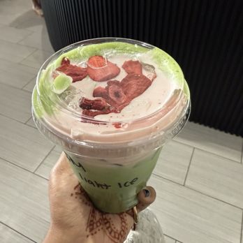 Loud’n Roasted - Strawberry Matcha - Coffee & Tea Near Me - Ashburn, Virginia