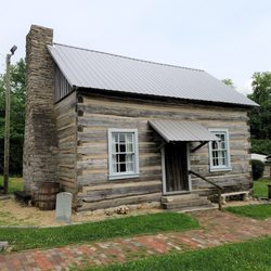 Stevens Memorial Museum - Pioneer Village Haganman Log House 1830