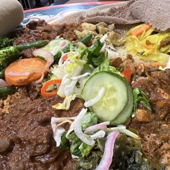 Katar River Restaurant and Bakery - Small combination platter for two - Ethiopian Near Me - Minneapolis, Minnesota Katar River Restaurant and Bakery - Small combination platter for two - Ethiopian Near Me - Minneapolis, Minnesota