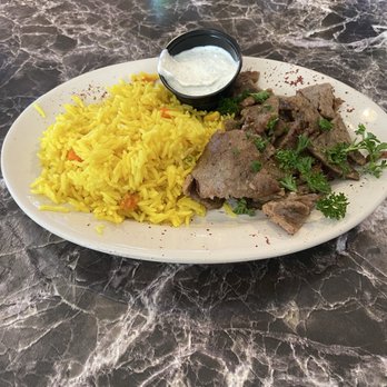 Petra Cafe - Lunchtime, Gyro plate. - American Near Me - Hattiesburg, Mississippi Petra Cafe - Lunchtime, Gyro plate. - American Near Me - Hattiesburg, Mississippi
