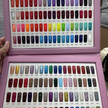 Times Square Nails - Color choices - Nail Salons Near Me - San Marino, California