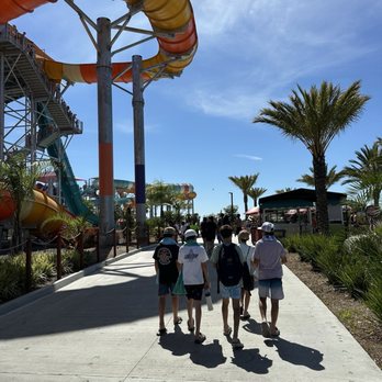Wild Rivers - Leaving the park - Water Parks Near Me - Irvine, California