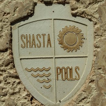 Shasta Pools - Shasta Pools insignia that's been on the deck of my pool since new in 1979 - will be coming off when we have our pool deck resurfaced. - Pool Cleaners Near Me - Mesa, Arizona Shasta Pools - Shasta Pools insignia that's been on the deck of my pool since new in 1979 - will be coming off when we have our pool deck resurfaced. - Pool Cleaners Near Me - Mesa, Arizona