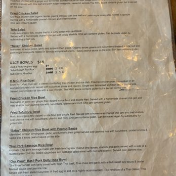 Hawking Bird - Menu page 1 - Asian Fusion Near Me - Oakland, California Hawking Bird - Menu page 1 - Asian Fusion Near Me - Oakland, California